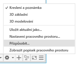Přepínání pracovních prostorů